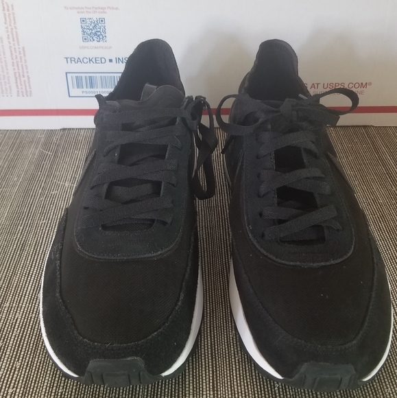 Nike Waffle One Black White Orange Size 12 Men's DA7995-001 - Picture 7 of 10